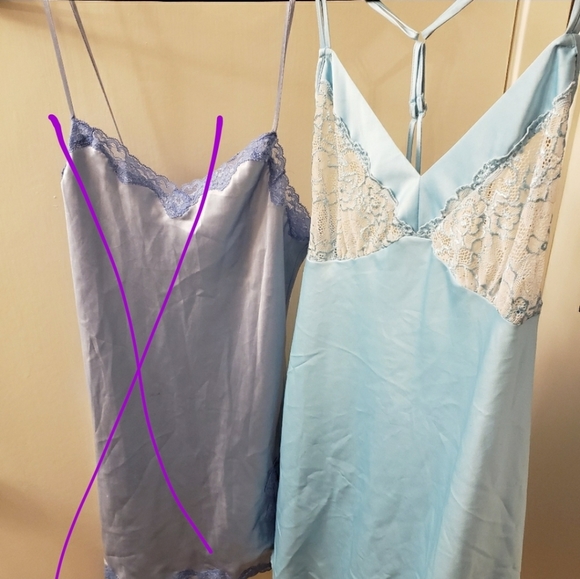 *FREE W/Purchase* Soft Satin Slip- light blue turquoise - Picture 6 of 6